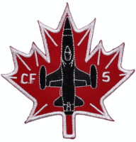 Canadian Forces RCAF CF-5 Fighter Squadron Patch Insignia