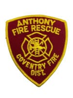 US Anthony Coventry Rhode Island Fire Rescue Department Patch US Anthony Coventry Rhode Island Fire Rescue Department Patch