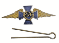 WW2 Canadian RCAF Chaplain Collar Insignia Single