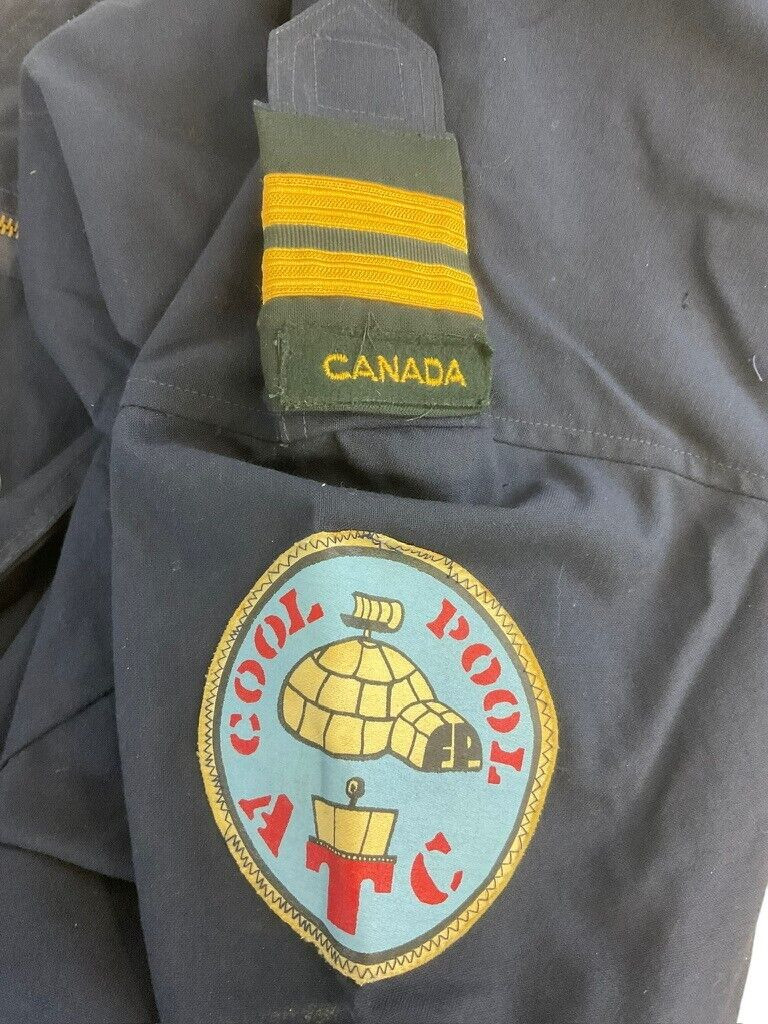 Canadian Forces RCAF Air Traffic Control Officers Dark Blue Flight Suit Trenton Canadian Forces RCAF Air Traffic Control Officers Dark Blue Flight Suit Trenton