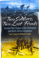 WW2 German Two Soldiers Two Lost Fronts War Diaries Africa Camp Reference Book WW2 German Two Soldiers Two Lost Fronts War Diaries Africa Camp Reference Book