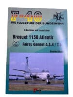 West German Air Force Breguet 1150 GERMAN TEXT Soft Cover Reference Book