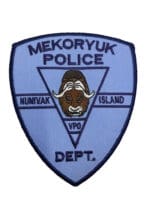 US Mekoryuk Nunivak Island Alaska Police Patch