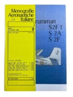 Italy Italian Air Force US Grumman S2 F A & F1 Soft Cover Reference Book