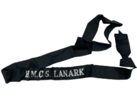 Canadian RCN Navy HMCS Lanark Full Length Cap Tally