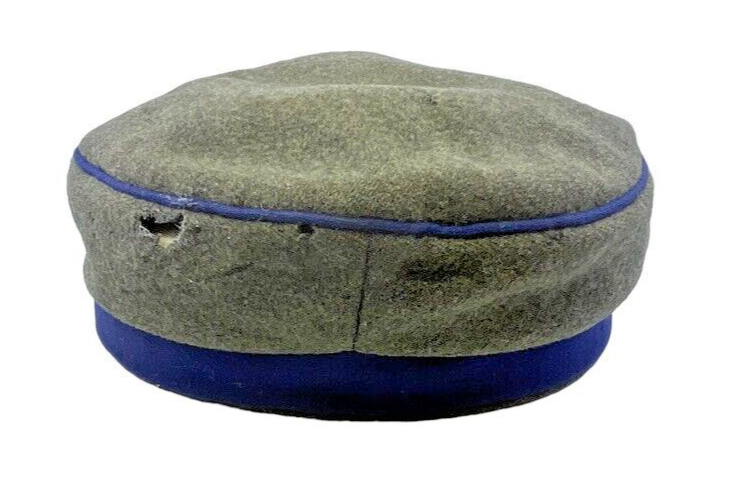 WW1 Imperial German Train Battalion Feldgrau Field Grey Mutze Hat WW1 Imperial German Train Battalion Feldgrau Field Grey Mutze Hat
