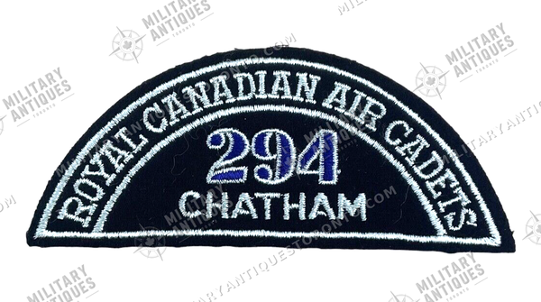 Canadian RCAC Air Cadets 294 Chatham Shoulder Title Insignia Patch ...