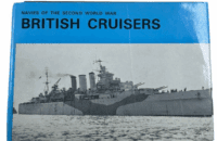 WW2 British RN Navy Cruisers Hardcover Reference Book