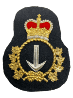 Canadian RCN Coast Guard Officer Cap Metal Badge
