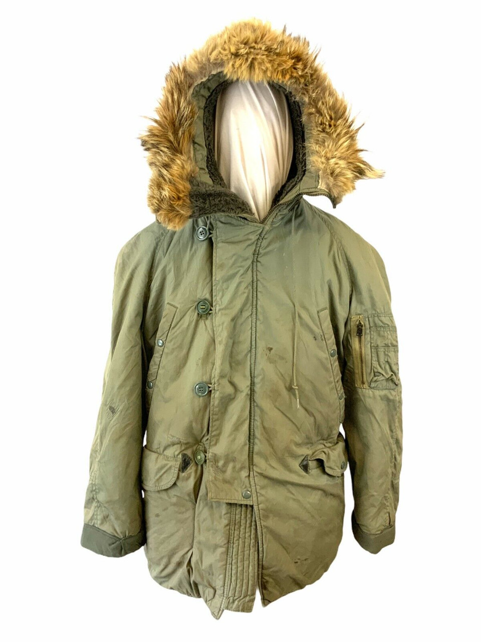 Vietnam US H 38 Type Mens Flying Jacket 1969 Dated Size Medium Vietnam US H 38 Type Mens Flying Jacket 1969 Dated Size Medium