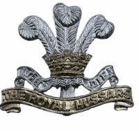 British Royal Hussars Regiment Staybright Cap Badge British Royal Hussars Regiment Staybright Cap Badge