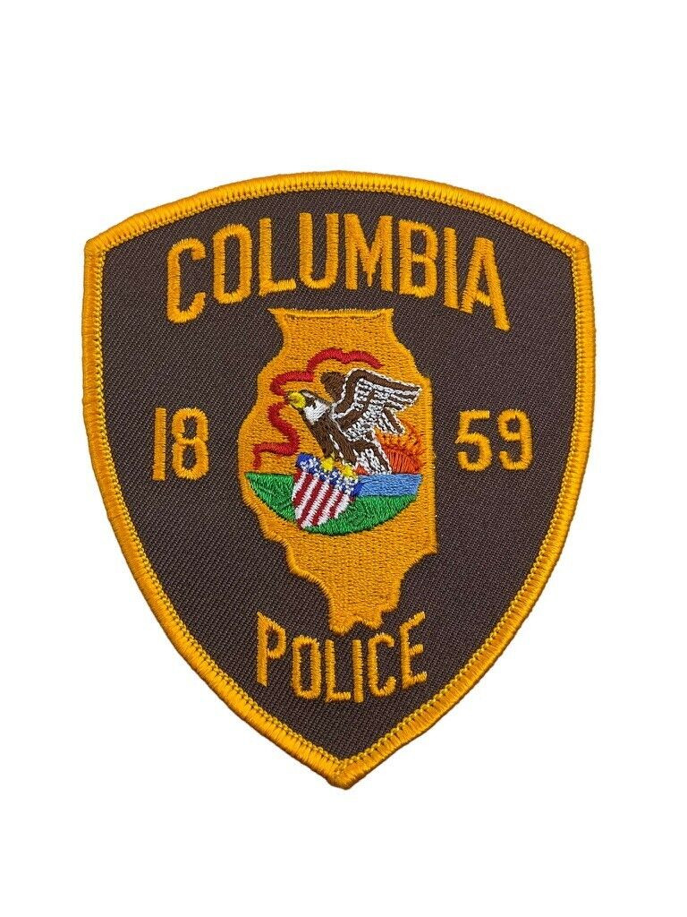 US Columbia Illinois Police Patch US Columbia Illinois Police Patch