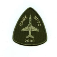 RCAF CAF Canadian NATO Flight Training NFTC Hawk 2000 Hours OD Crest Patch