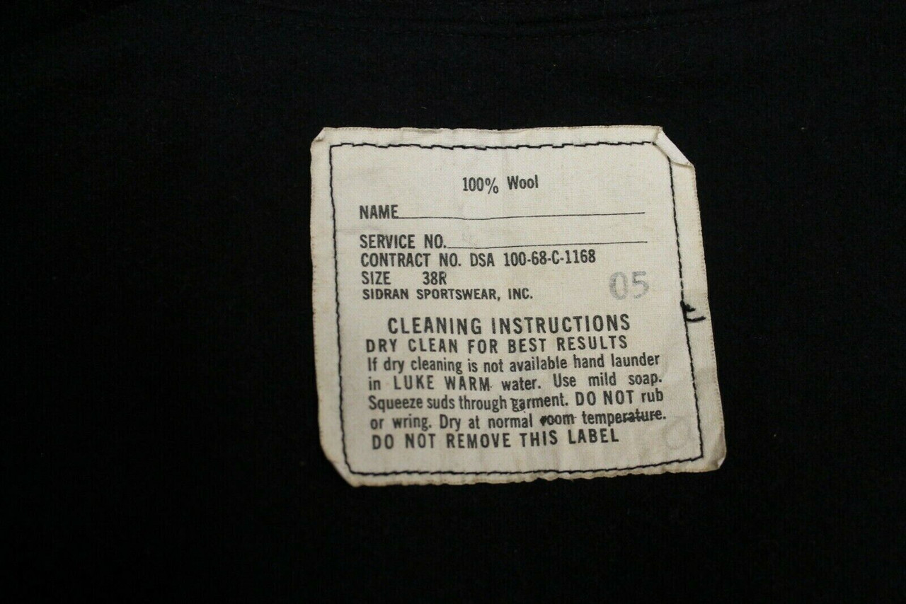 US Vietnam Navy Jumper 1968 Dated Size 38 Regular US Vietnam Navy Jumper 1968 Dated Size 38 Regular
