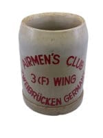 Canadian RCAF 3 Fighter Wing Airmen's Club Zweibrucken Germany Stein Mug
