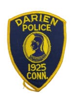 US Darien Connecticut Police Patch