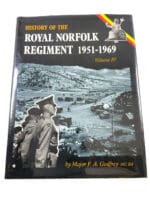 British History of the Royal Norfolk Regiment 1951-1969 Vol 4 HC Reference Book British History of the Royal Norfolk Regiment 1951-1969 Vol 4 HC Reference Book