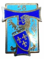 French France 58th Badge Insignia Unknown 5