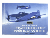 WW2 US British German Janes Pocket Guide Fighters Of Hard Cover Reference Book