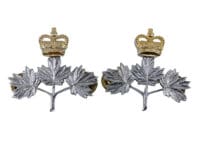 Canadian Guards Regiment Collars Insignia Pair