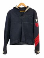 Vietnam Korean War US USN USS Jenkins Petty Officer Blue Wool Jumper 36 Chest