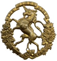 Canadian Militia 9th Mississauga Horse Helmet Plate