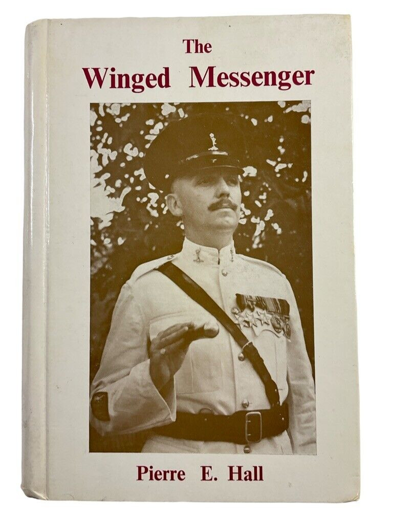 WW2 British Signals Winged Messenger Signed Hard Cover Reference Book WW2 British Signals Winged Messenger Signed Hard Cover Reference Book