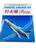 US USAF Douglas North American Fj-4B Fury Aircraft SC Reference Book