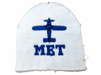 British RN Navy Meteorological Observer Sleeve Patch Insignia
