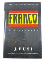 WW2 Spanish Franco A Biography J Fusi Hardcover Reference Book