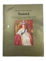 British Canadian Elizabeth II Officers of the Defence Coronation Reference Book