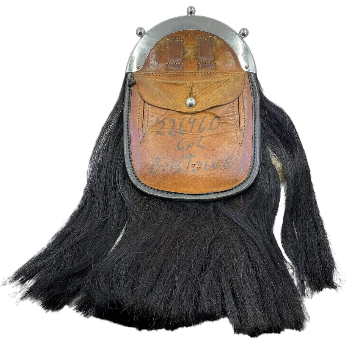 Canadian British RCAF RAF Horse Hair Sporran Canadian British RCAF RAF Horse Hair Sporran