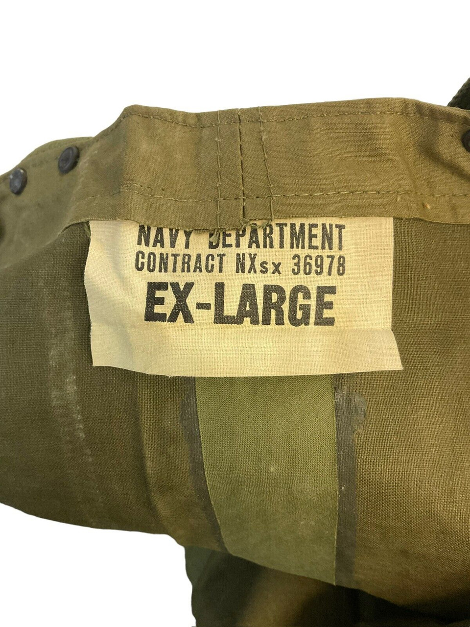 WW2 US USN Navy Rain Pants Trousers Size Extra Large Vintage WW2 US USN Navy Rain Pants Trousers Size Extra Large Vintage