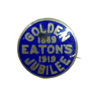 WW1 Canadian CEF Eatons Toronto Patriotic Jubilee 1919 Enamel Pin