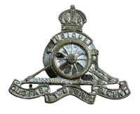 WW2 British RA Artillery Sweetheart Button Hole Lapel Badge