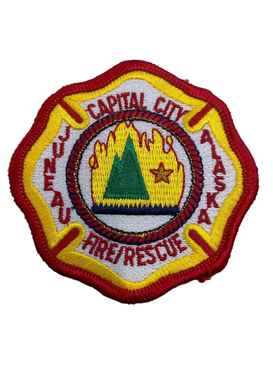 US Capital City Alaska Juneau Fire Rescue Department Patch US Capital City Alaska Juneau Fire Rescue Department Patch