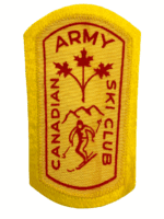 Canadian Army Ski Club Embroidered Patch