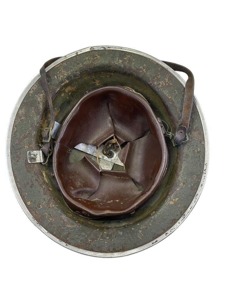 Belgian Belgium Mk2 Steel Helmet Belgian Belgium Mk2 Steel Helmet