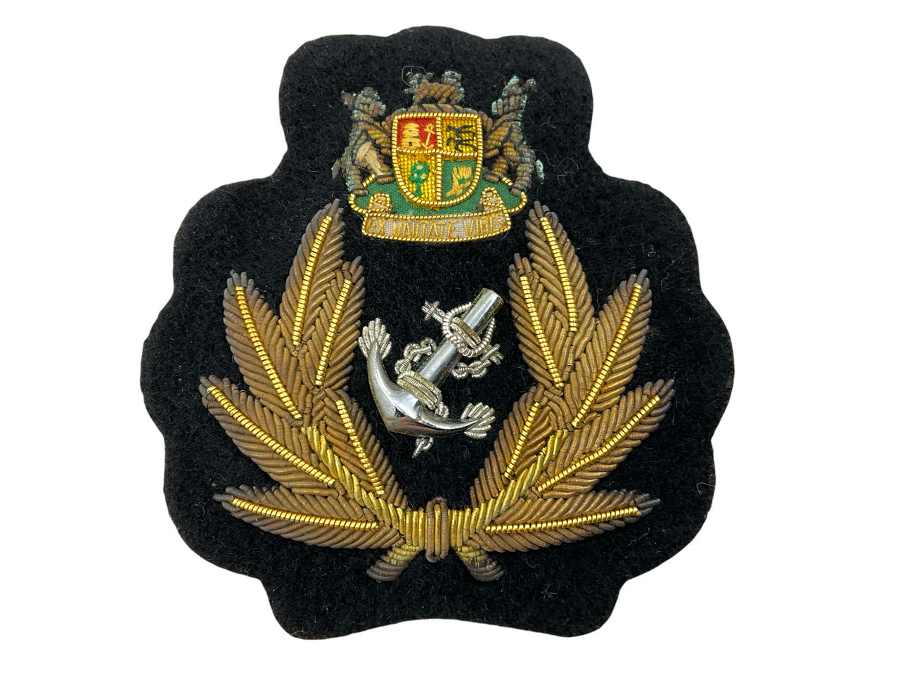 South African Navy Cruise Coast Guard Officers Cap Badge Insignia South African Navy Cruise Coast Guard Officers Cap Badge Insignia