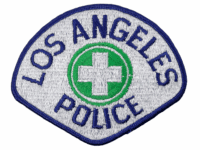 US Los Angeles California Blue Edge Police Patch