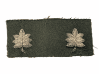 WW2 US Bullion Embroidered Rank Insignia Lieutenant Colonel Pair 2