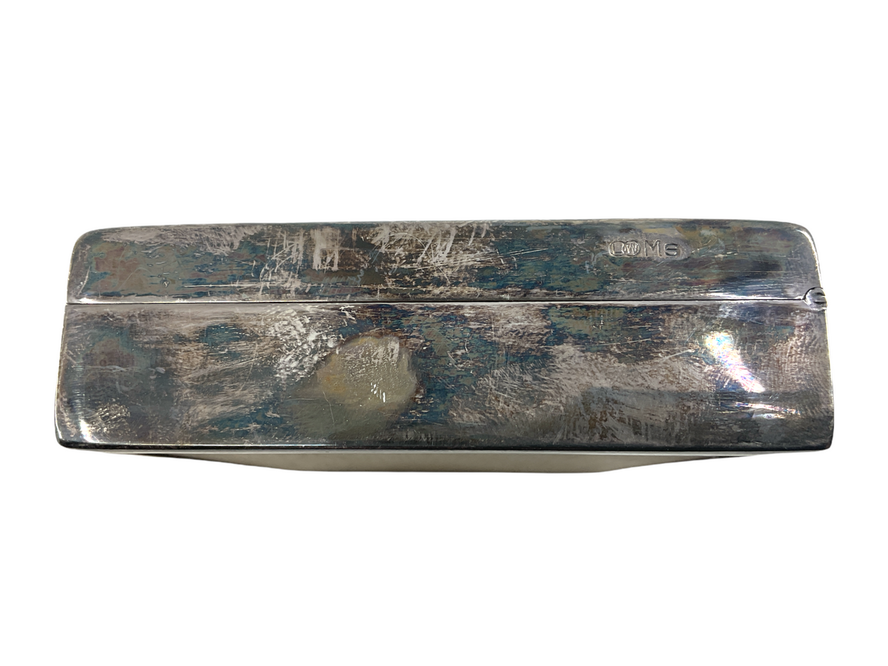 Canadian Germany Tour Souvenir 1963-66 Maj Bates Named Cigarette Plated Box Canadian Germany Tour Souvenir 1963-66 Maj Bates Named Cigarette Plated Box