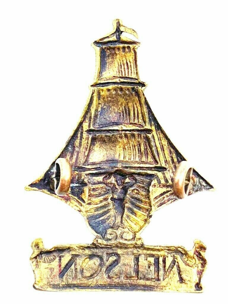 WW1 British Royal Naval Division HMS Nelson Cap Badge REPRODUCTION COPY WW1 British Royal Naval Division HMS Nelson Cap Badge REPRODUCTION COPY