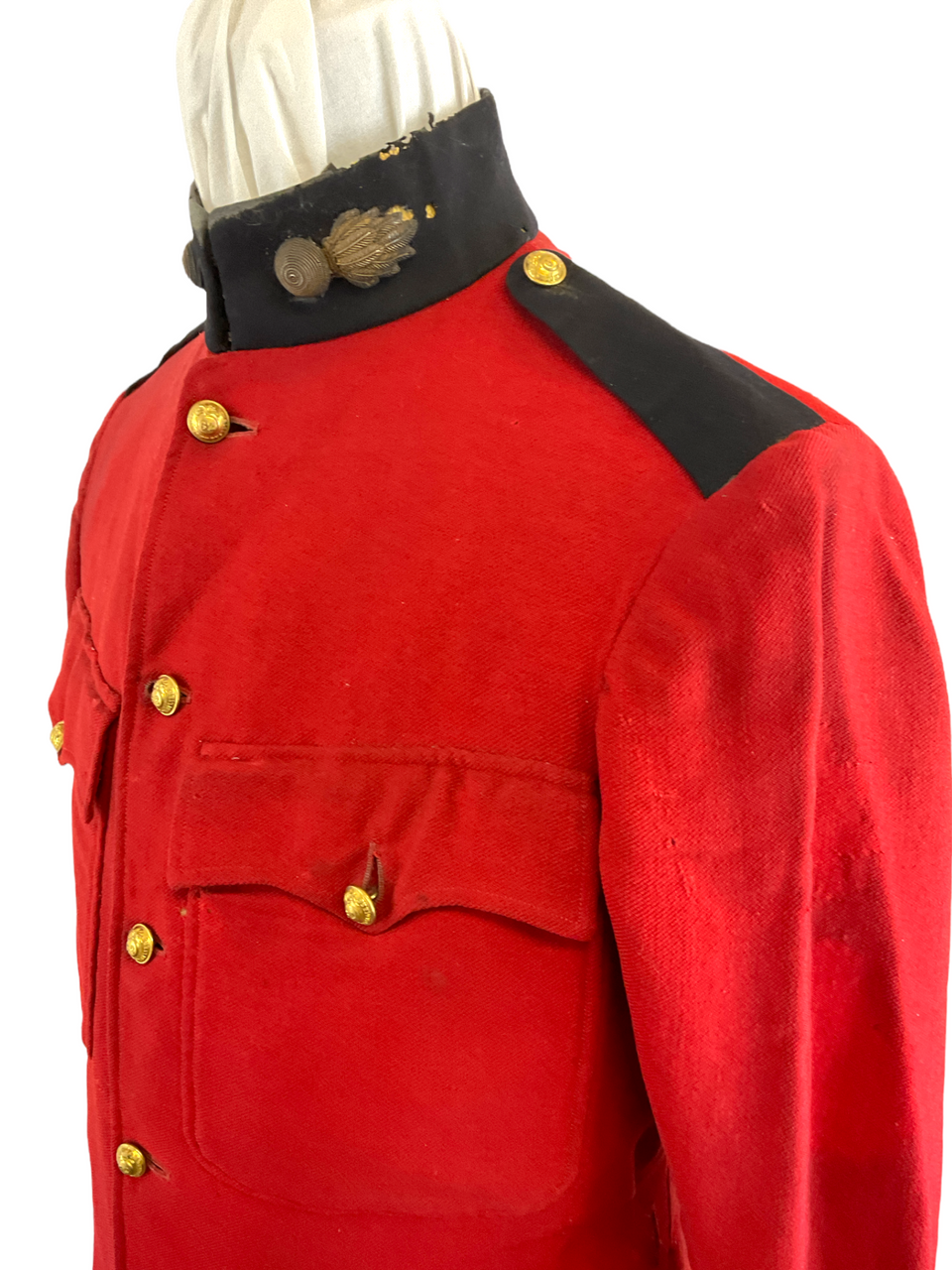 Pre WW2 Canadian 26th St John New Brunswick Fusiliers Officers Frock Coat Jacket Pre WW2 Canadian 26th St John New Brunswick Fusiliers Officers Frock Coat Jacket