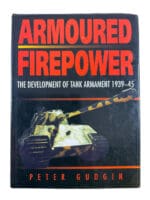 WW2 US German British Armoured Firepower Tank Armament Hard Cover Reference Book
