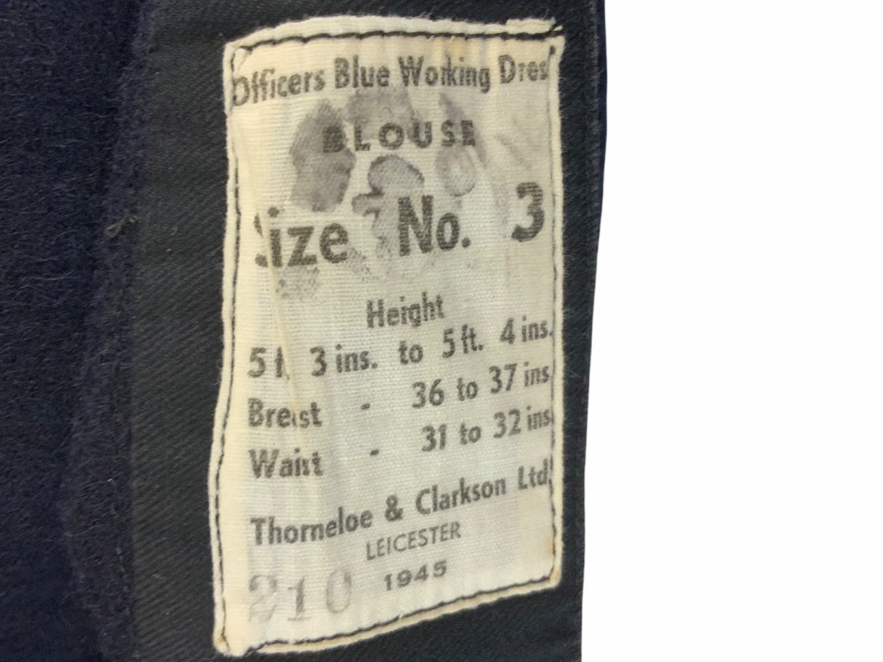 WW2 British Canadian RCN RN Navy Officers Admiralty Pattern Jacket & Trousers WW2 British Canadian RCN RN Navy Officers Admiralty Pattern Jacket & Trousers