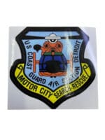 US Coast Guard Air Station Detroit Motor City Search Rescue Squadron Sticker