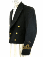 Canadian RCN Officers Naval Aviator Patched Mess Jacket Named Flying Accident