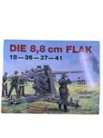 WW2 German 8.8 cm Flak Artillery 18 36 37 41 GERMAN TEXT SC Reference Book