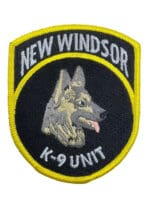 US New Windsor New York K-9 Unit Police Patch US New Windsor New York K-9 Unit Police Patch